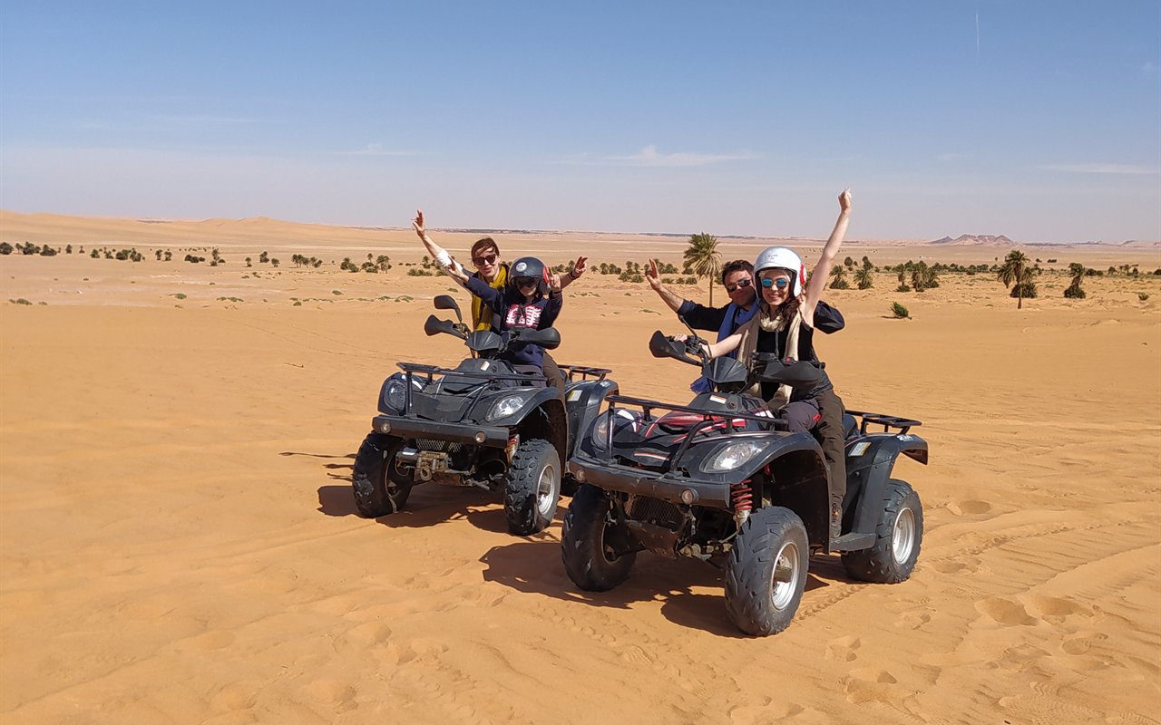 Sortie en quad dans les dunes de Timimoun